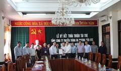 Lễ ký thỏa thuận tài trợ xây dựng điểm trường mầm non tại Hướng Hóa, Quảng Trị