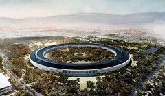 Trụ sở của Apple đang hoàn thiện phần xây thô