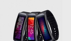 Gear Fit là đồng hồ thông minh hỗ trợ người dùng kiểm tra sức khỏe