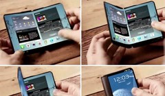 Điện thoại dẻo của Samsung sắp được ra mắt (ảnh Android Headlines)