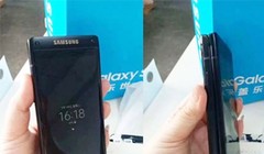 Điện thoại nắp gập sắp ra mắt của Samsung (ảnh SlashLeaks)