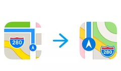 biểu tượng Maps được vẽ lại (ảnh The Verge)