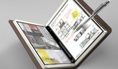 Một mẫu máy tính bảng có tên mã là Courier đã không được phát hành hồi năm 2009 cho chúng ta hình dung khái niệm về một máy tính bảng gập đôi của Microsoft (ảnh: Phone Arena)