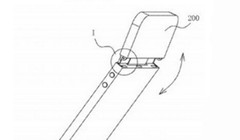 Mẫu điện thoại trong bằng sáng chế của Oppo (ảnh: Phone Arena)