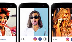 Ứng dụng Prisma cho phép bạn biến các tấm ảnh thành các tác phẩm hội họa nghệ thuật (ảnh: Phone Arena)