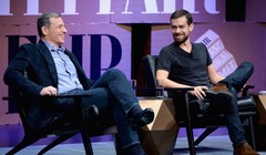 CEO Twitter Jack Dorsey và CEO Disney Bob Iger (ảnh: Business Insider)