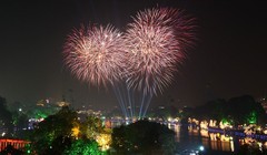 Pháo hoa sẽ được bắn tại nhiều điểm trên đất nước vào thời khắc giao thừa