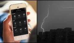 Một cô gái người Mỹ vừa bị sét đánh trong lúc nghe điện thoại (ảnh minh họa: Technology on Board)