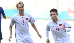 Quang Hải là người ghi bàn thắng duy nhất của trận đấu (ảnh: PLO)