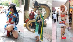 Những bộ trang phục cosplay nổi bật tại lễ hội