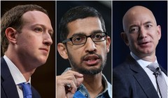 Tiền quảng cáo đang chảy vào túi các đại gia công nghệ Google, Facebook, Amazon (ảnh Business Insider)