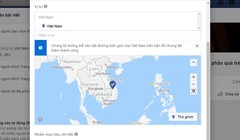 Bản đồ Facebook không hiển thị quần đảo Hoàng Sa và Trường Sa thuộc chủ quyền Việt Nam