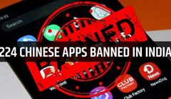 Hầu như các ứng dụng phổ biến có xuất xứ từ Trung Quốc đều bị Ấn Độ đưa vào danh sách cấm lưu hành ở nước này (ảnh: Tellus Daily) 