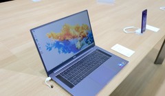 Honor đã giới thiệu máy tính xách tay MagicBook Pro của mình tại IFA 2020 ở Berlin trong tháng này. Ảnh: Jamie Carter