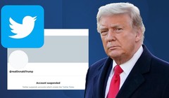 Tổng thống Trump đã bị Twitter cấm vĩnh viễn tài khoản (ảnh: Fox 13 News)