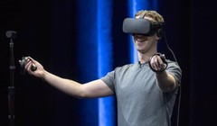 Mark Zuckerberg trình diễn kính thực tế ảo Oculus Rift
