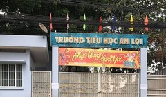 Trưởng tiểu học An Lợi, nơi thầy giáo Lê Trần Ngọc Sơn công tác