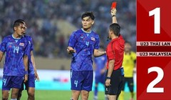 U23 Thái Lan bất ngờ thua U23 Malaysia