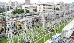 Trạm biến áp của Công ty Điện lực Đài Loan (Taipower). Công ty này đang phải chịu áp lực tài chính nặng nề (ảnh Getty Images)