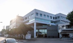 Trụ sở của Foxconn tại thành phố Tân Đài Bắc, Đài Loan (ảnh: Bloomberg)