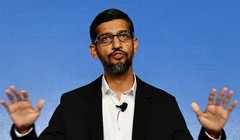 Ông Sundar Pichai, Giám đốc điều hành của Google (ảnh Bloomberg)