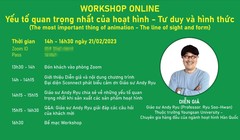 Giáo sư Andy Ryu sẽ trả lời các thắc mắc của người tham dự về cách làm phim hoạt hình