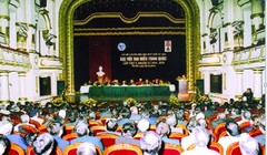 Toàn cảnh Đại hội lần thứ V của Liên hiệp các Hội Khoa học và Kỹ thuật Việt Nam