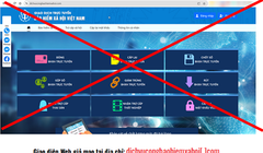 Cảnh báo: Xuất hiện trang web giả mạo Cổng dịch vụ công của Bảo hiểm xã hội Việt Nam 