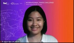 Học sinh Việt Nam giành giải Nhất tại cuộc thi "Thử thách thương mại quốc tế FedEx/JA"
