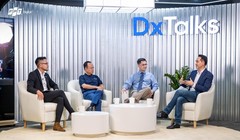  Các chuyên gia khách mời thảo luận trong DxTalks mùa 2, tập 10. (ảnh: FPT Digital)