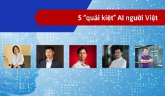 5 "quái kiệt" AI người Việt nổi danh toàn cầu
