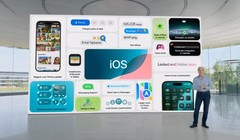 iOS 18 được giới thiệu tại WWDC 2024. Ảnh: Bloomberg