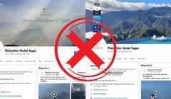Fanpage giả mạo một khách sạn ở Sapa