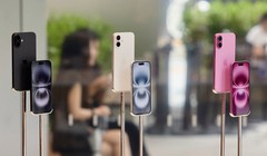 Điện thoại iPhone. Ảnh: Bloomberg