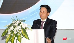 Ông Phạm Tiến Dũng, Phó Thống đốc Ngân hàng Nhà nước phát biểu tại hội thảo Smart Banking 2025