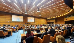 Buổi tham vấn thông tin tới các phái đoàn các nước thành viên về Công ước về chống tội phạm mạng và công tác triển khai thực thi Công ước. Ảnh: Liên hợp quốc