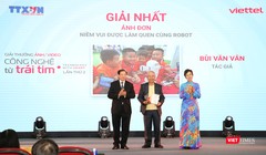 Tác giả nhận giải Nhất Giải thưởng "Công nghệ đến Trái tim" lần thứ hai