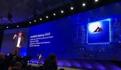 Huawei đã công bố chip 5G tại MWC năm nay (Ảnh The Verge)