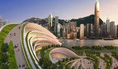 Hình ảnh nhà ga West Kowloon Station ở Hồng Kông (Ảnh MTR Corporation)