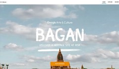 Hình ảnh ngôi đền Ananda Ok Kyaung ở Myanma đã được CyArk phục dựng (Ảnh Google)