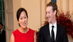 Vợ chồng CEO Mark Zuckerberg (ẢNh AP)