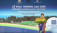 Khai trương tuyệt phẩm sân gôn nơi miền di sản cố đô Huế Golden Sands Golf Resort