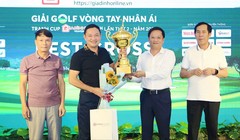 Giải golf "Vòng tay nhân ái" chung tay xoa dịu nỗi đau cho bệnh nhi ung thư có hoàn cảnh khó khăn