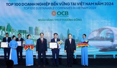 OCB lọt Top các doanh nghiệp bền vững năm 2024