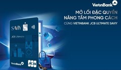 Tận hưởng ưu đãi vượt trội cùng thẻ VietinBank JCB Ultimate SaviY