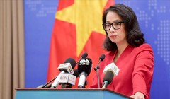 Việt Nam lên tiếng về việc Trung Quốc tập trận bắn đạn thật ở Vịnh Bắc Bộ