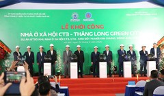 Dự án nhà ở xã hội CT3 tại Đông Anh với quy mô 1.104 căn hộ chính thức được khởi công, mở ra cơ hội mua nhà cho người lao động Thủ đô.