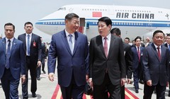 Ông Tập Cận Bình chúc Việt Nam thịnh vượng, nhân dân Việt Nam hạnh phúc