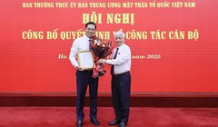 Bí thư Huyện ủy Đô Lương giữ chức Thư ký Chủ tịch Ủy ban Trung ương MTTQ Việt Nam