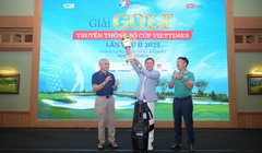 Golfer Hồng Hải vô địch Giải golf Truyền thông số Cúp VietTimes lần II 2025